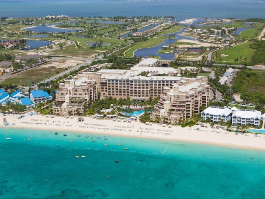 The Ritz Carlton hotel on Seven Mile Beach, Grand Cayman 